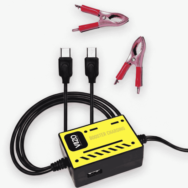 V5000 Solar Charger – Type C & Micro USB Support