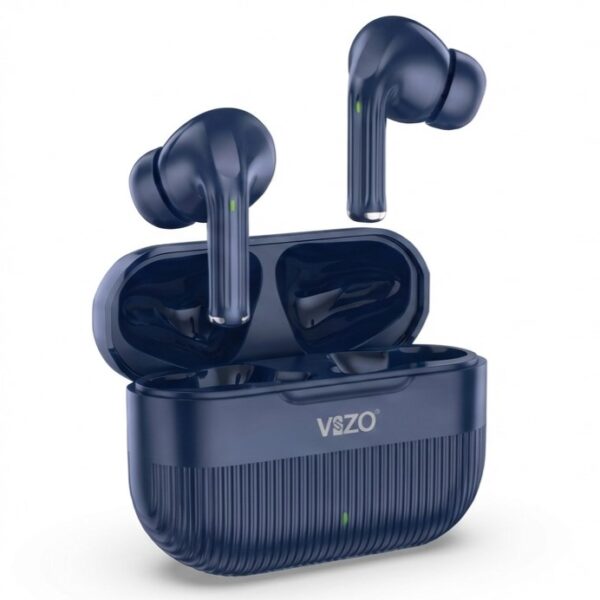 VR7050 AirPods Max – Crystal Clear Call Quality Wireless Earbuds with Free Back Cover & 2500H Standby Time