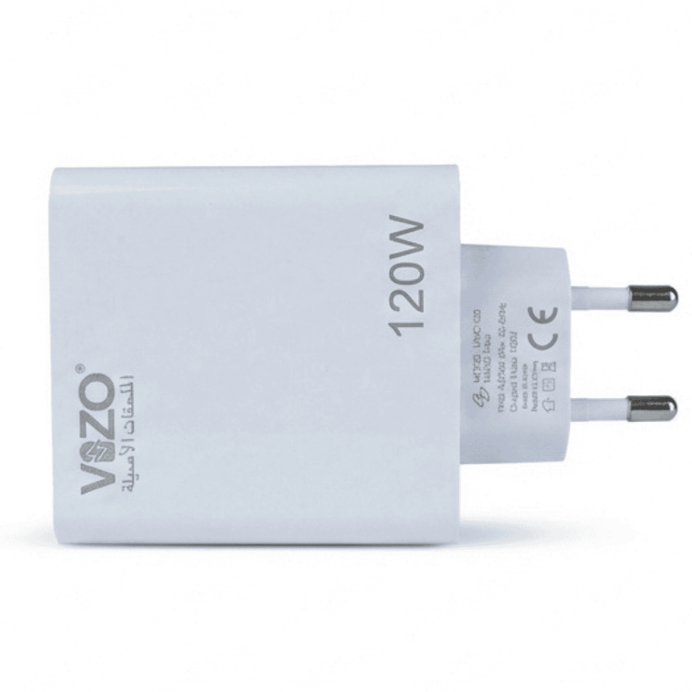 MIVO VMC120 120W Super Fast Charger with Advanced Smart Chip & Multi Layer Safety Protection – Ultimate High Speed Charging Solution for Phones, Tablets & Laptops Image 3