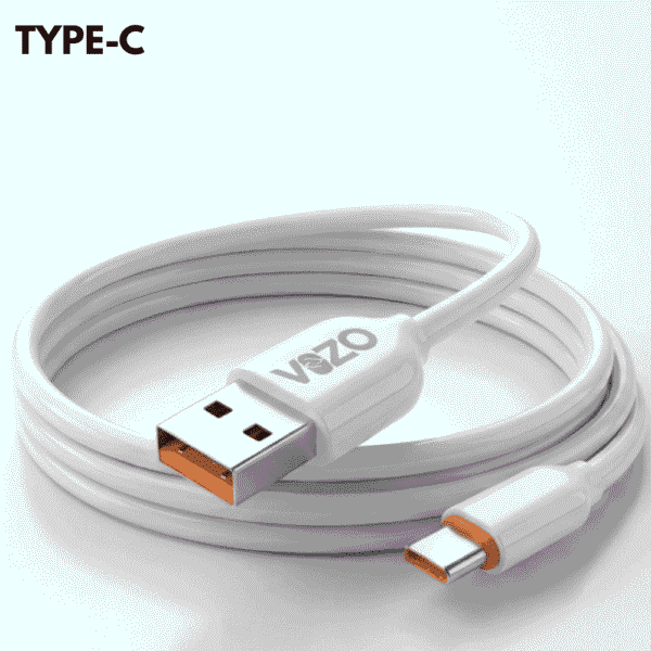 VOOSTER Type C Fast Cable – 2 8A Fast Charging with High Compatibility & Reliable Data Synchronization