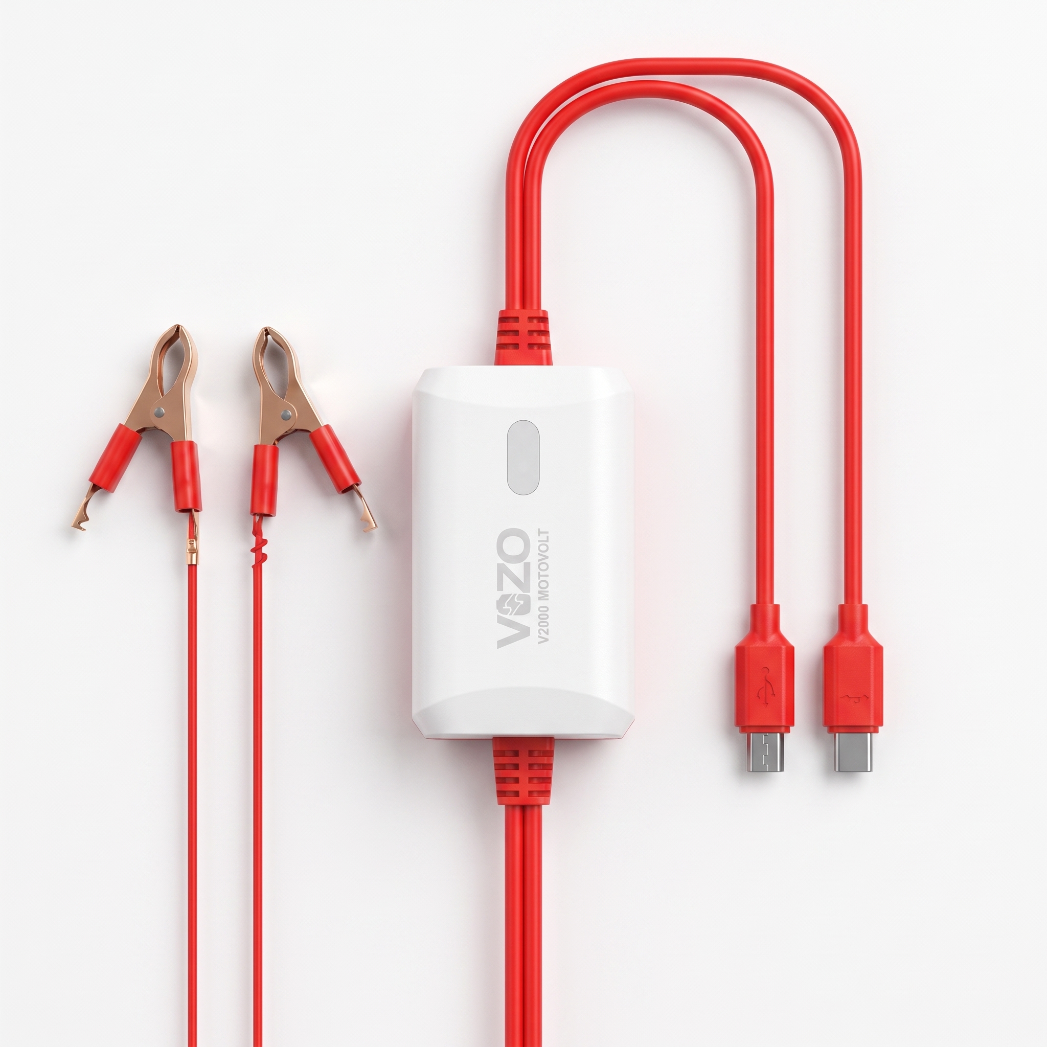 V2000 Motovolt Fast Charger – DC 12V 24V 3500mAh Charging Image 4