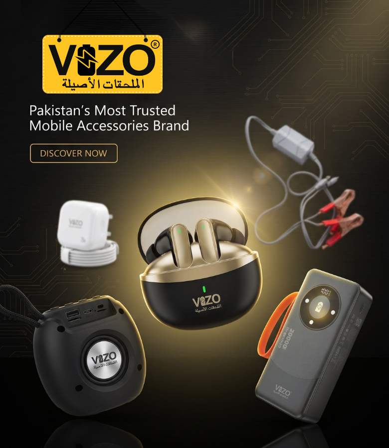 Vizo mobile accessories promotional image