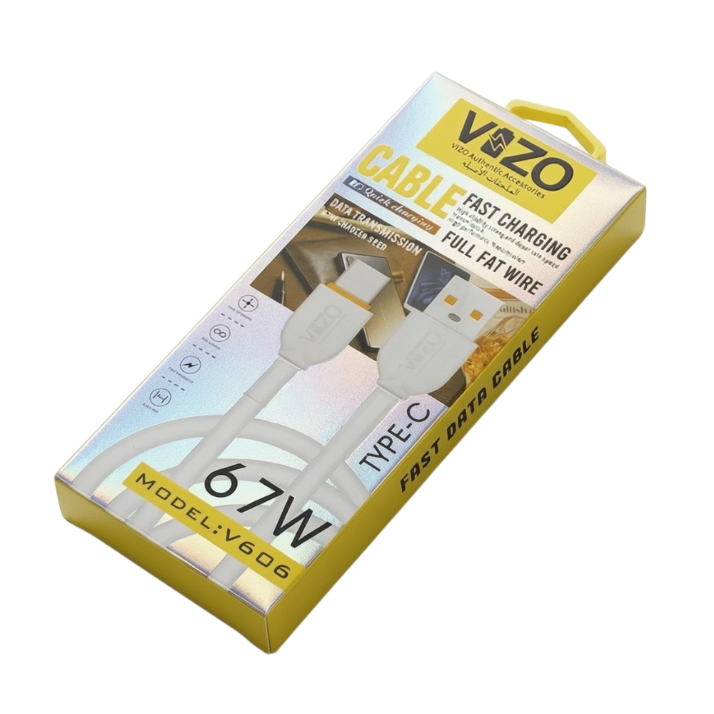 VIZO V606 Type C Cable – 3Amp Fast Sync Durable Cable Image 5