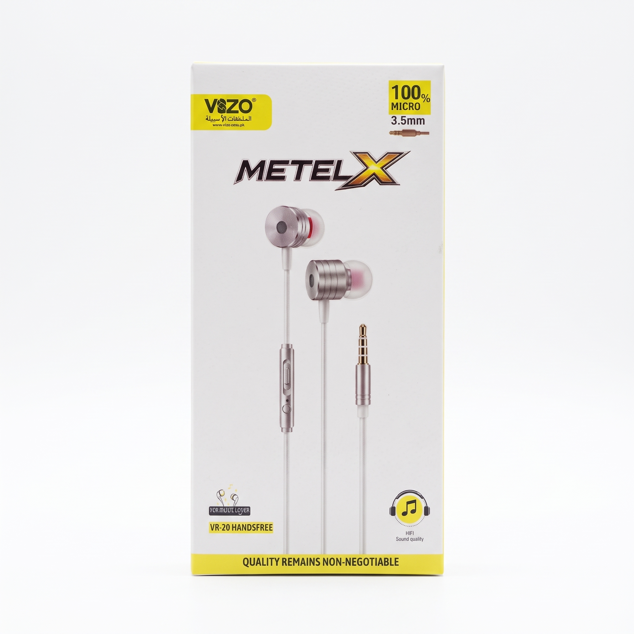 Metal X VR20 – Premium Metal Build with Mic & Deep Bass Image 5